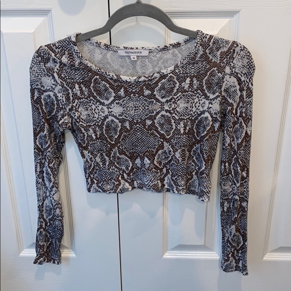 Cropped long sleeve